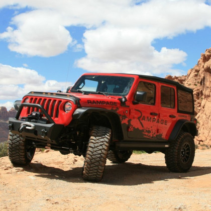 Front and rear fender flares standard coverage Bushwacker Flat Style