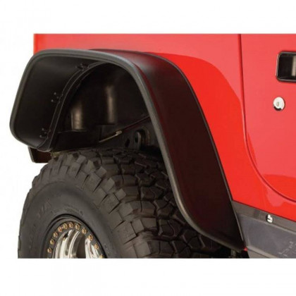 Front and rear fender flares Bushwacker Flat Style