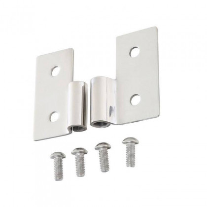 Lower door hinge set Smittybilt