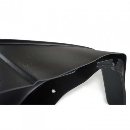 Front and rear fender flares standard coverage Bushwacker Flat Style