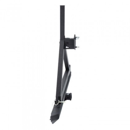Rear tubular steel bumper with tyre carrier and receiver hitch Smittybilt SRC Classic