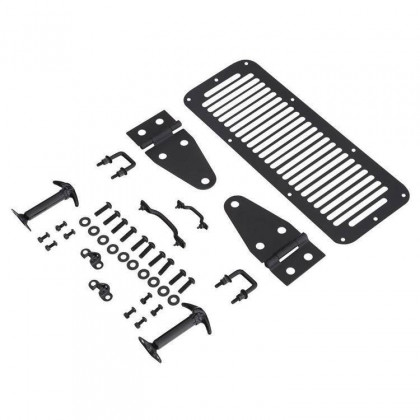 Hood kit steel black Smittybilt