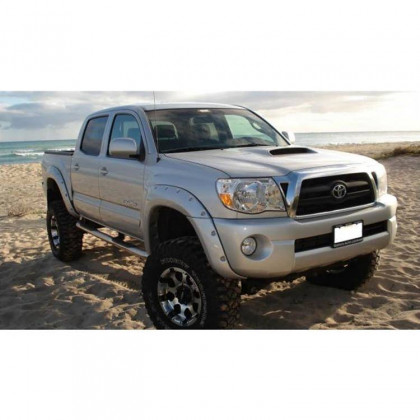 Front and rear fender flares Bushwacker Pocket Style Long Bed