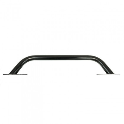 Front steel bumper straight with bull bar and winch plate OFD