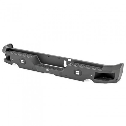Rear steel bumper with LED lights Rough Country