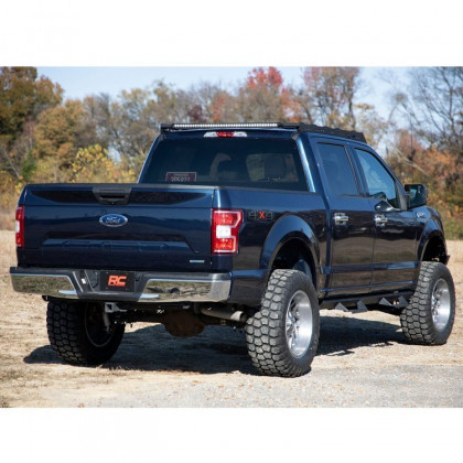 Roof rack system with front and rear LED light bar 40" Rough Country
