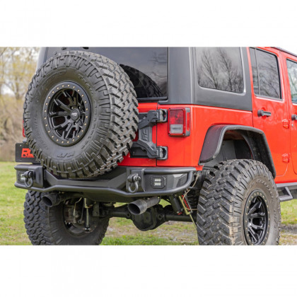 Rear steel tubular bumper with LED lights Rough Country