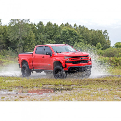 Front fascia bumper with LED strips Rough Country