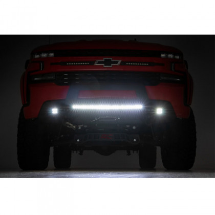 Front hidden winch bumper fascia Rough Country