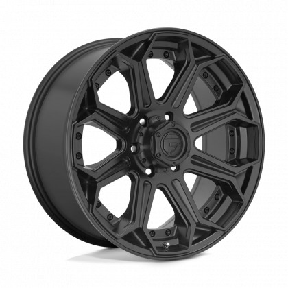 Alloy wheel D706 Siege Matte Black Fuel