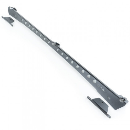 Roof rack with mounting rails 160x125 cm OFD