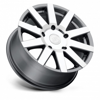 Alloy wheel Gloss Gunmetal W/ Mirror-cut Face Journey Black Rhino