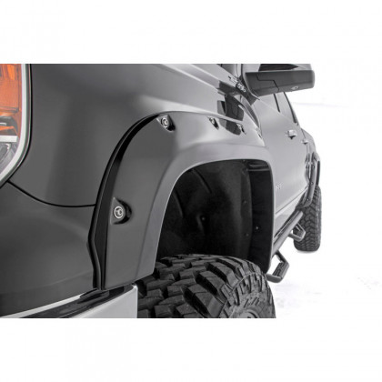Front and rear fender flares Rough Country Pocket 14-15