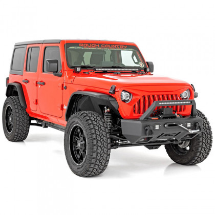 Front and rear fender flares Rough Country LED Flat