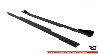 Prahové lišty Street pro + flaps BMW 2 Coupe G42 černé