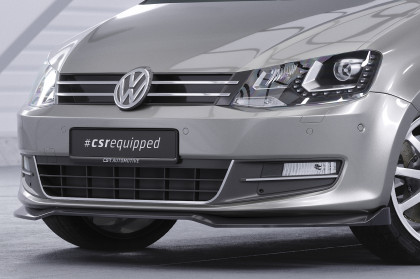 Spoiler pod přední nárazník CSR CUP pro VW Sharan 2 (7N) - černá struktura