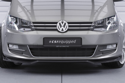 Spoiler pod přední nárazník CSR CUP pro VW Sharan 2 (7N) - černá struktura