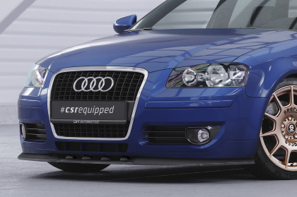 Spoiler pod přední nárazník CSR CUP pro Audi A3 (8P/8PA) - černý matný
