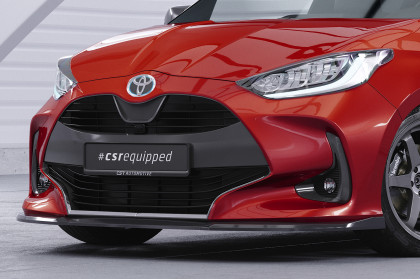 Spoiler pod přední nárazník CSR CUP pro Toyota Yaris (XP21) - černý matný