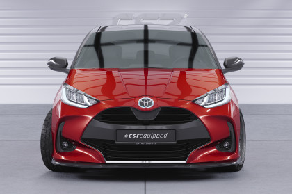 Spoiler pod přední nárazník CSR CUP pro Toyota Yaris (XP21) - černá struktura