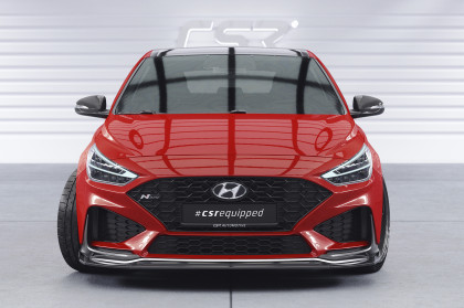 Spoiler pod přední nárazník CSR CUP V2 pro Hyundai I30 (PD) N / N-Line 2020- černá struktura