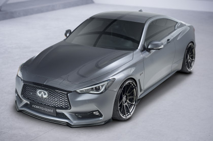 Spoiler pod přední nárazník CSR CUP pro Infiniti Q60 - černý lesklý