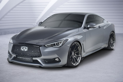 Spoiler pod přední nárazník CSR CUP pro Infiniti Q60 - černý lesklý