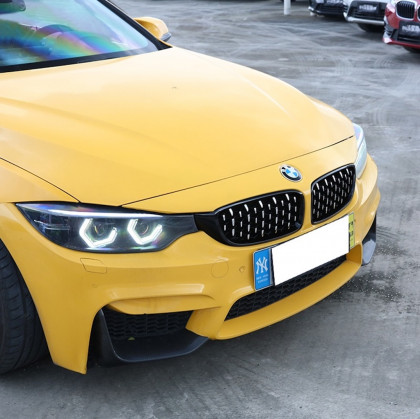 Maska - ledvinky BMW 4 (F32, F82) Coupe (F33, F83) Cabrio (F36) Gran Coupe 2013-2021 - diamond chrom / černé lesklé