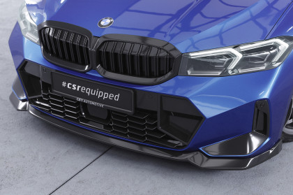 Spoiler pod přední nárazník CSR CUP pro BMW 3 G20 / G21 LCI 2022- M-paket - černý lesklý