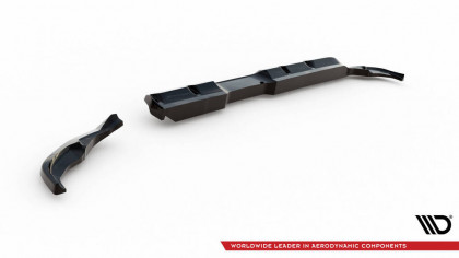 Spoiler zadního nárazniku Toyota Yaris GR Sport Mk4 černý lesklý plast