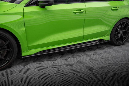 Prahové lišty Audi RS3 Sedan 8Y carbon