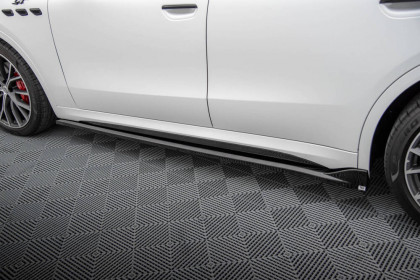 Prahové lišty Maserati Grecale GT / Modena Mk1 černý lesklý plast