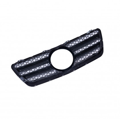 Sportovní maska - Mercedes-Benz E-Class (W210) Facelift 1999-2002 - chrom / černá