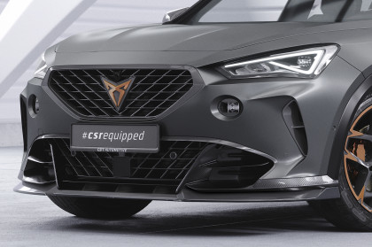 Spoiler pod přední nárazník CSR CUP pro Cupra Formentor VZ5 - černá strukrura