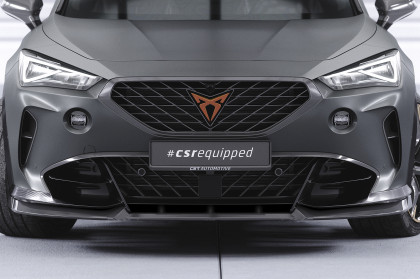 Spoiler pod přední nárazník CSR CUP pro Cupra Formentor VZ5 - černá strukrura