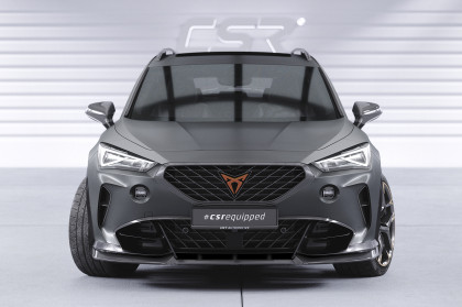 Spoiler pod přední nárazník CSR CUP pro Cupra Formentor VZ5 - černá strukrura