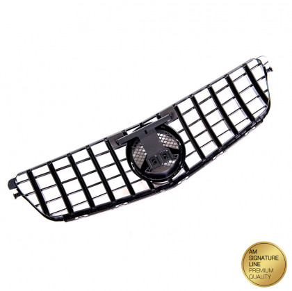 Sportovní maska - Mercedes-Benz C-Class (W204) 2007-2015 GT Panamericana - chrom / černá