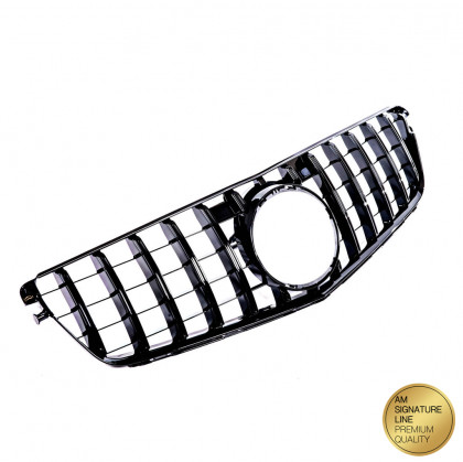 Sportovní maska - Mercedes-Benz C-Class (W204) 2007-2015 GT Panamericana - chrom / černá