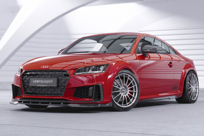 Spoiler pod přední nárazník CSR CUP pro Audi TT FV/8S S-Line / TTS FV/8S - černá struktura