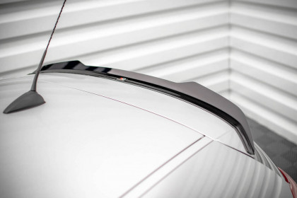 Prodloužení spoileru V.2 BMW 1 E81 Facelift černý lesklý plast