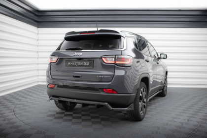 Prodloužení spoileru Jeep Compass Limited Mk2 Facelift černý lesklý plast