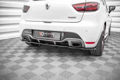 Spoiler zadního nárazniku Renault Clio RS Mk4 černý lesklý plast