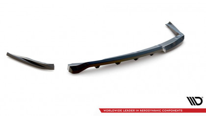 Spoiler zadního nárazniku BMW 1 M-Pack E87 Facelift černý lesklý plast