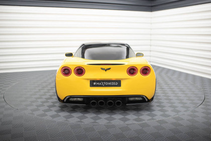 Splittery zadní boční Chevrolet Corvette C6 černý lesklý plast