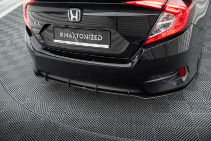 Spoiler zadního nárazníku Street pro Honda Civic Mk10 černý