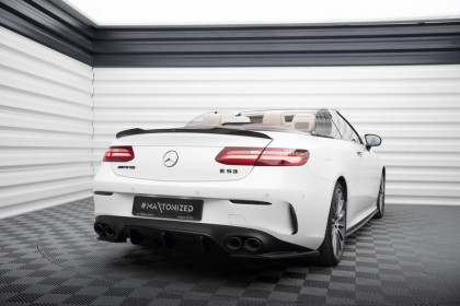 Prodloužení spoileru Mercedes-Benz E Cabriolet AMG-Line / E53 AMG A238 černý lesklý plast