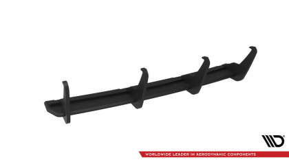 Spoiler zadního nárazníku Street pro Audi S3 Sportback / Hatchback 8V černo červený