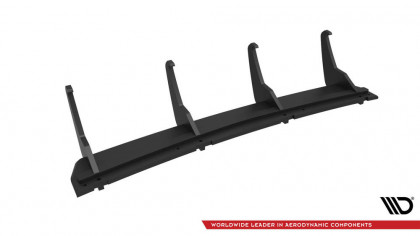 Spoiler zadního nárazníku Street pro Audi S3 Sportback / Hatchback 8V černo červený
