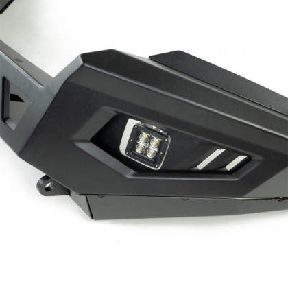 Front steel bumper with bull bar and winch plate OFD
