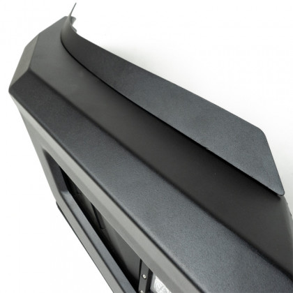 Front steel bumper with bull bar and winch plate OFD
